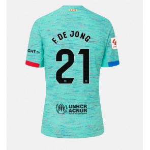 Barcelona Frenkie de Jong #21 Tredje trøje Dame 2023-24 Kort ærmer